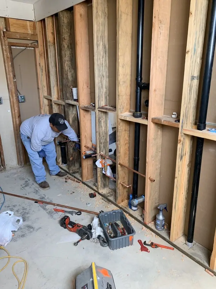 Commercial rough-in plumbing for Trenchless Sewer Repair in Rosaryville Estates